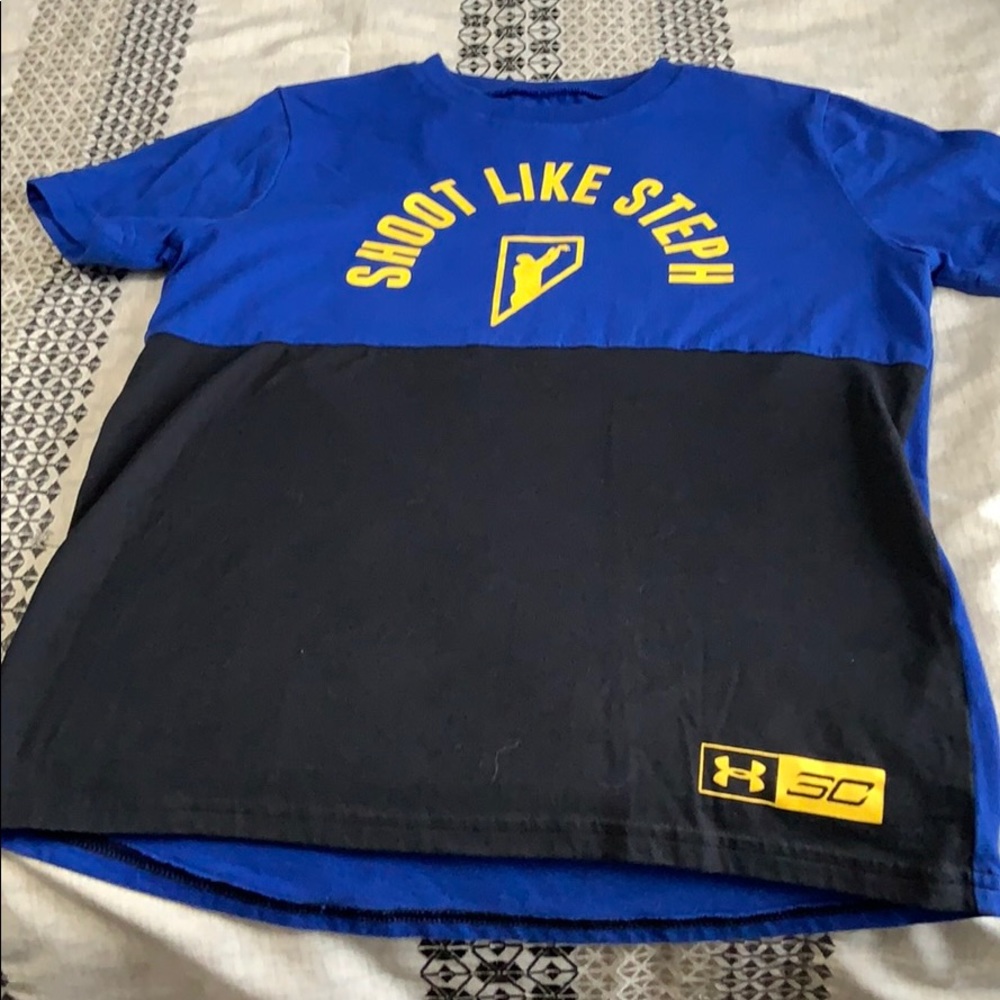 Boys Under Armour Steph Curry t-shirt